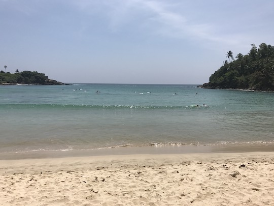 hiriketiya beach